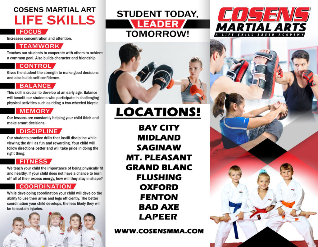 Cosens Martial Arts Brochure Oxford