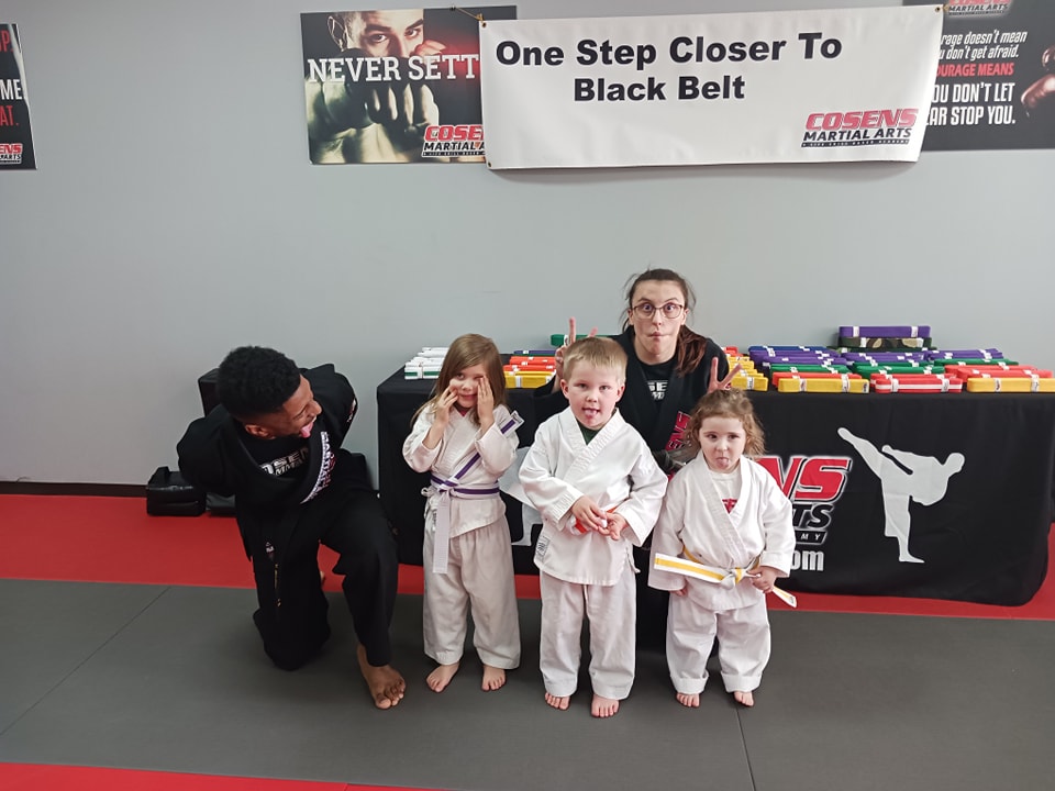 Oxford kids building social skills in martial arts